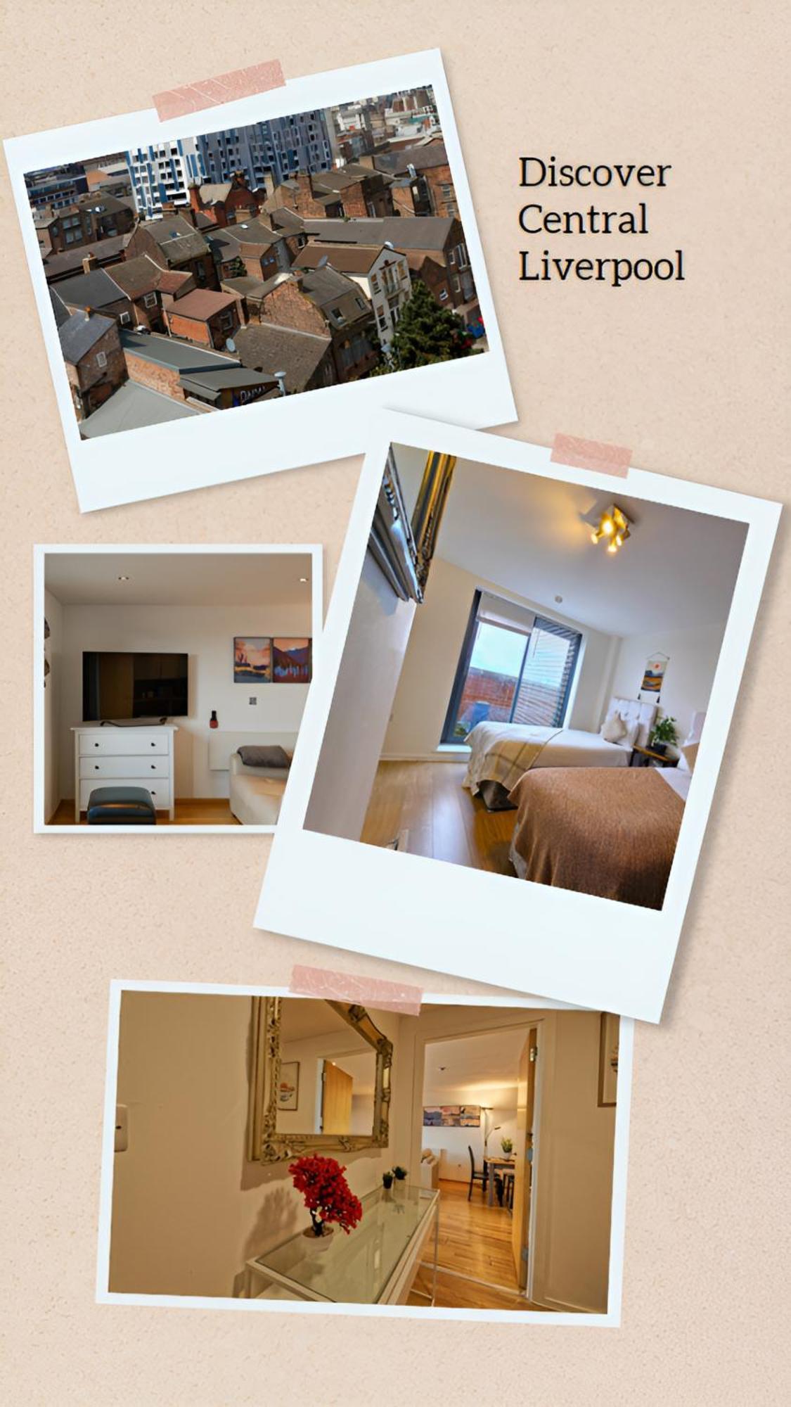 Sidemersey Livings- Convenient 1-Bedroom Flat With A View, Central Liverpool Dış mekan fotoğraf