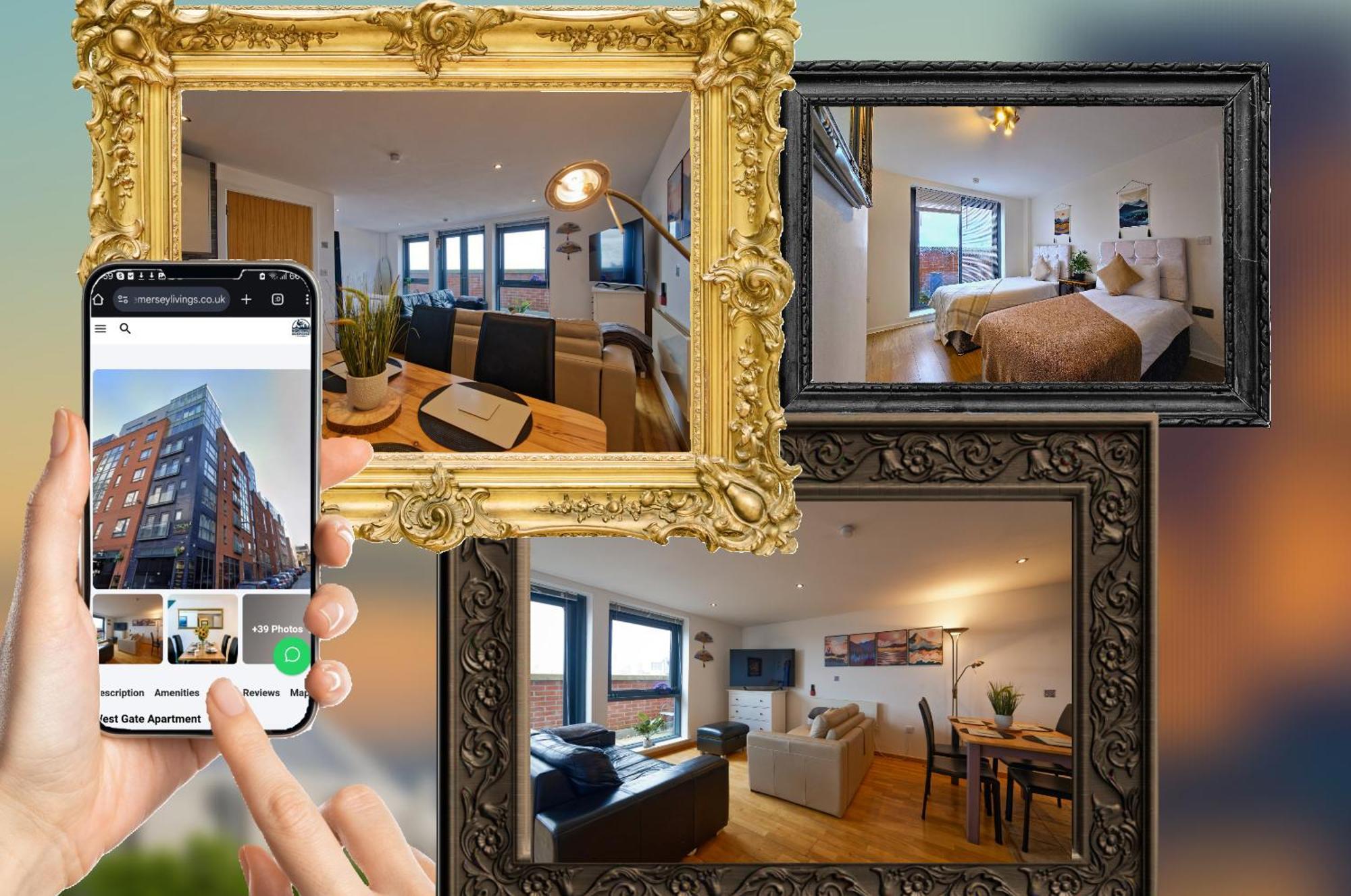Sidemersey Livings- Convenient 1-Bedroom Flat With A View, Central Liverpool Dış mekan fotoğraf